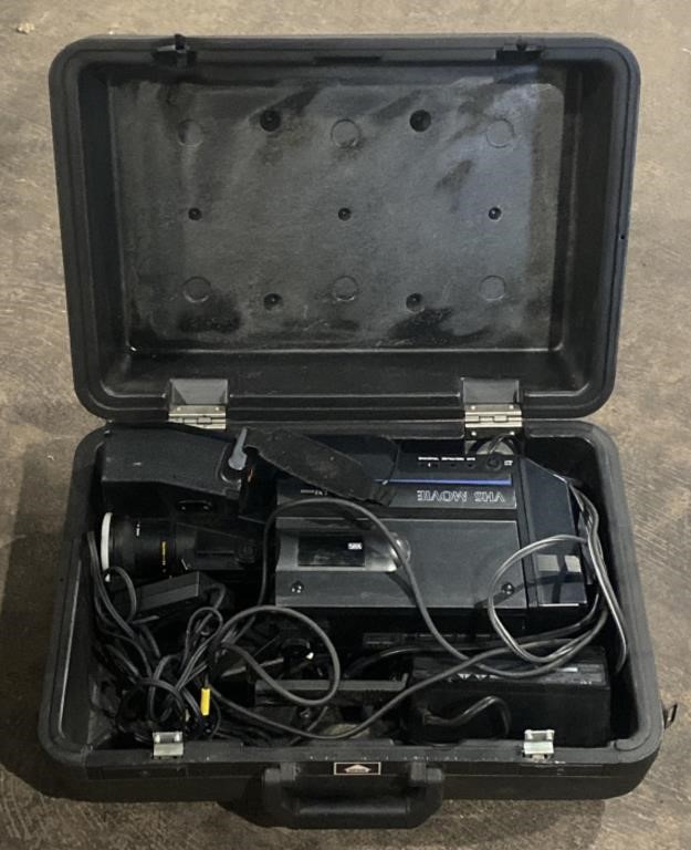 LXI Series VHS Camcorder w/ Accessories in Case