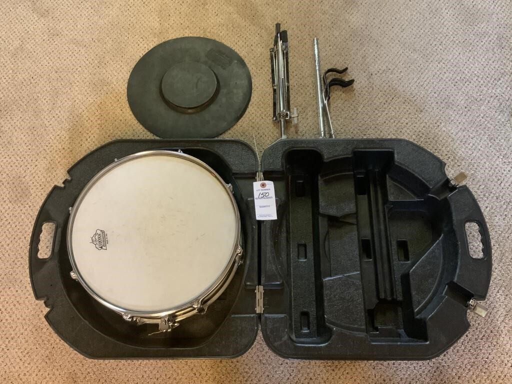 Ludwig Snare Drum in Plastic Carrying Case
