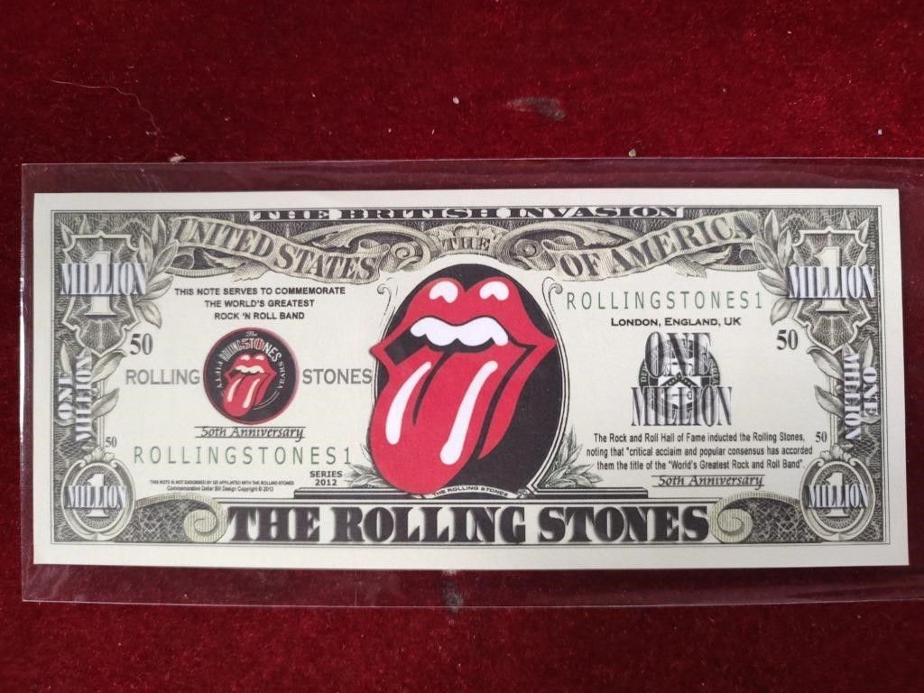 Rolling Stones Novelty Bill
