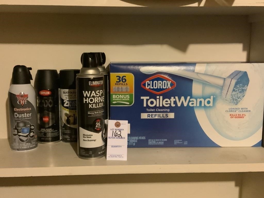 Clorox Toilet Wand Refills, 3 Wasp Killer, 2