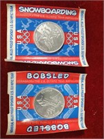 2 USA Olympic Coins