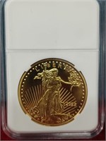 Walking Liberty Gold Plated Coin in Slab