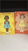 LOT OF 8 CUT OUT DOLL BOOKS