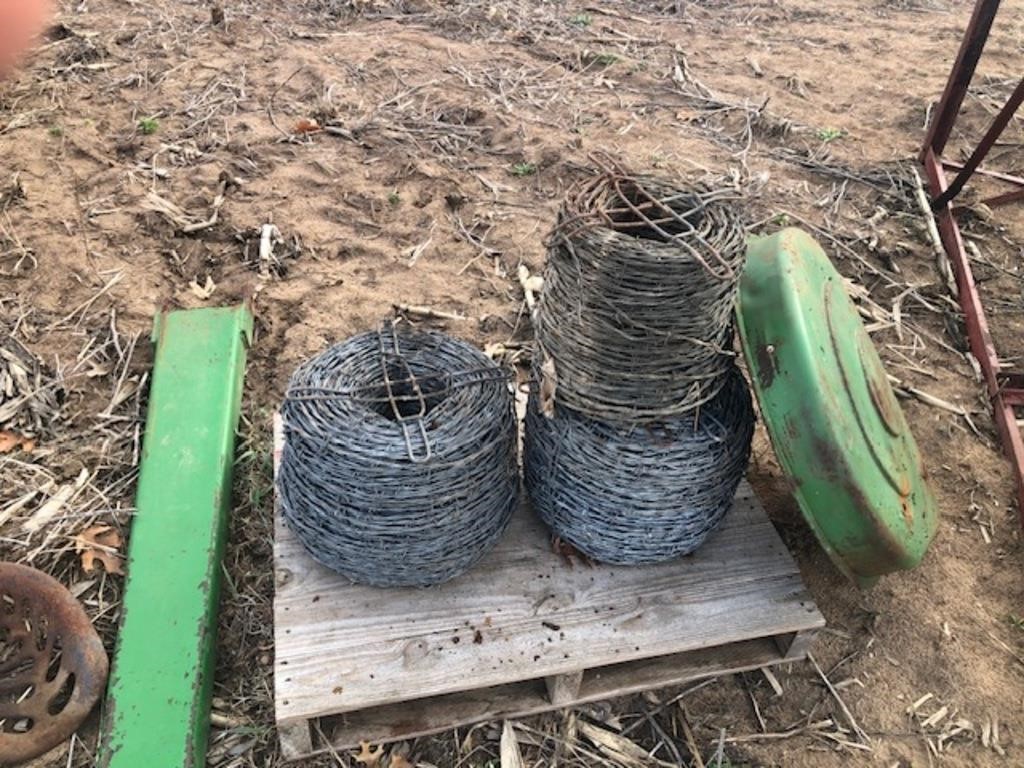 2½ Rolls Barb Wire