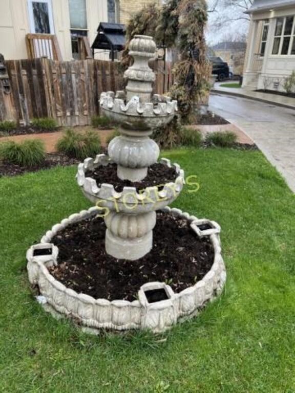 3 Tier Composite Fountain / Planter