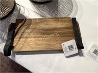 NEW Cheese Board w/ handles - 12 x 6