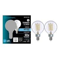 R7072  EcoSmart G16.5 Dimmable LED Bulb