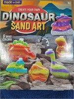 Made by Me - Dinosaur Sand Art- 6 Sand Projects