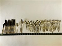 Large Collection of Lunt Sterling Silverware