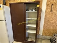 Metal Storage Cabinet w/Ext. Cords