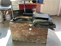 Mitre Saw, Hardware & Wood Box