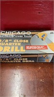 NEW CHICAGO 3/8” CLOSE QUARTER DRILL