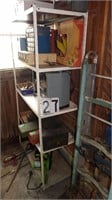 5-Shelf Metal Shelves - NO CONTENTS