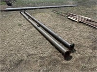 2 - 20' Sections 6" Steel Thin Wall Pipe