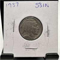 1937 BUFFALO NICKEL