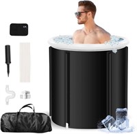 B8616  RT - Portable Ice Bath Tub with Cover PVC