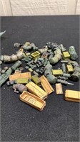LOT OF MILITARY MODEL ACCESSORIES