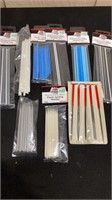 LOT OF SANDING FILES AND TOOLS