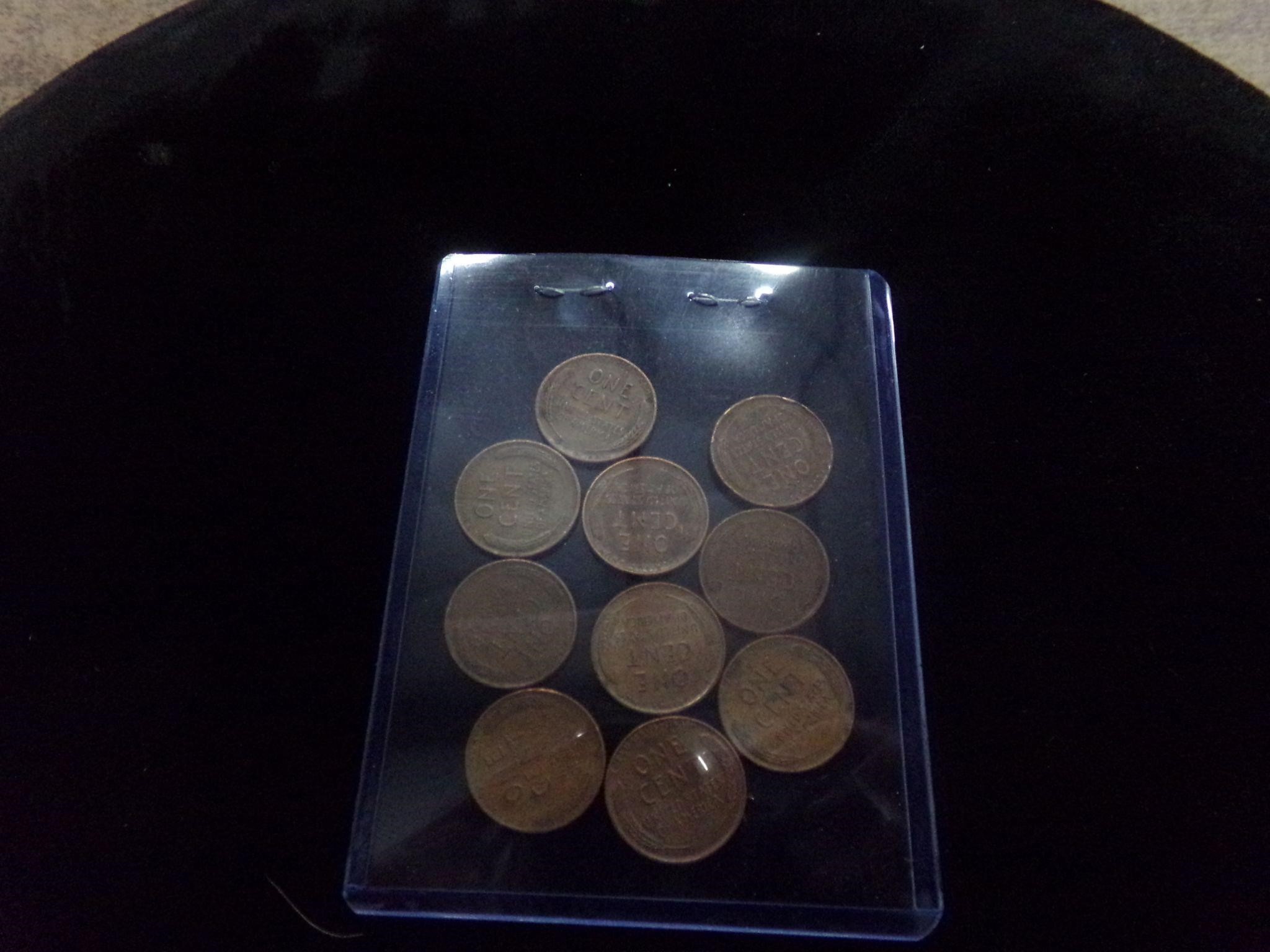 10 Wheat pennies