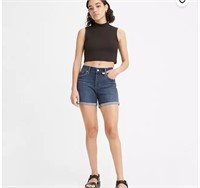 LEVIS MID LENGHT SHORTS 32 RET.$49