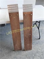 2 Wooden Loading Ramps