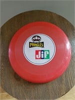 Vintage Pringles & JIF Orange Red Flying Disc