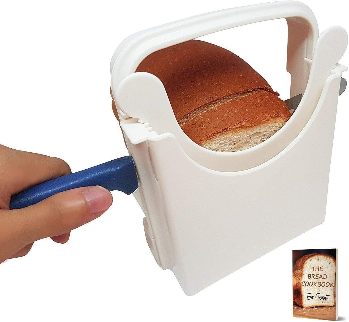 Bread Slicer Guide - Foldable & Adjustable