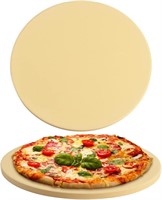 homEdge Pizza Stone  Cordierite  15 Inch