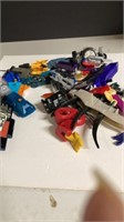 LOT OF TRANSFORMERS TOY PARTS