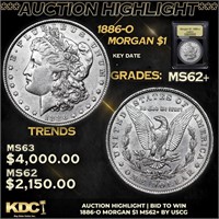 ***Auction Highlight*** 1886-o Morgan Dollar $1 Gr