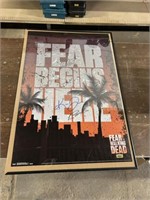 SIGNED "FEAR THE WALKING DEAD" POSTER