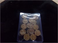 15 wheat pennies