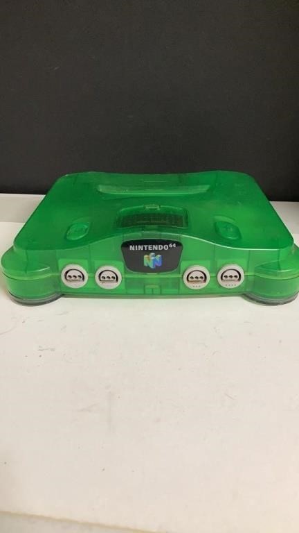 NINTENDO 64 GAME CONSOLE NOT TESTED