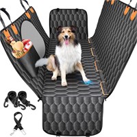 $80  Waterproof Dog Car Seat Cover with Mesh Windo