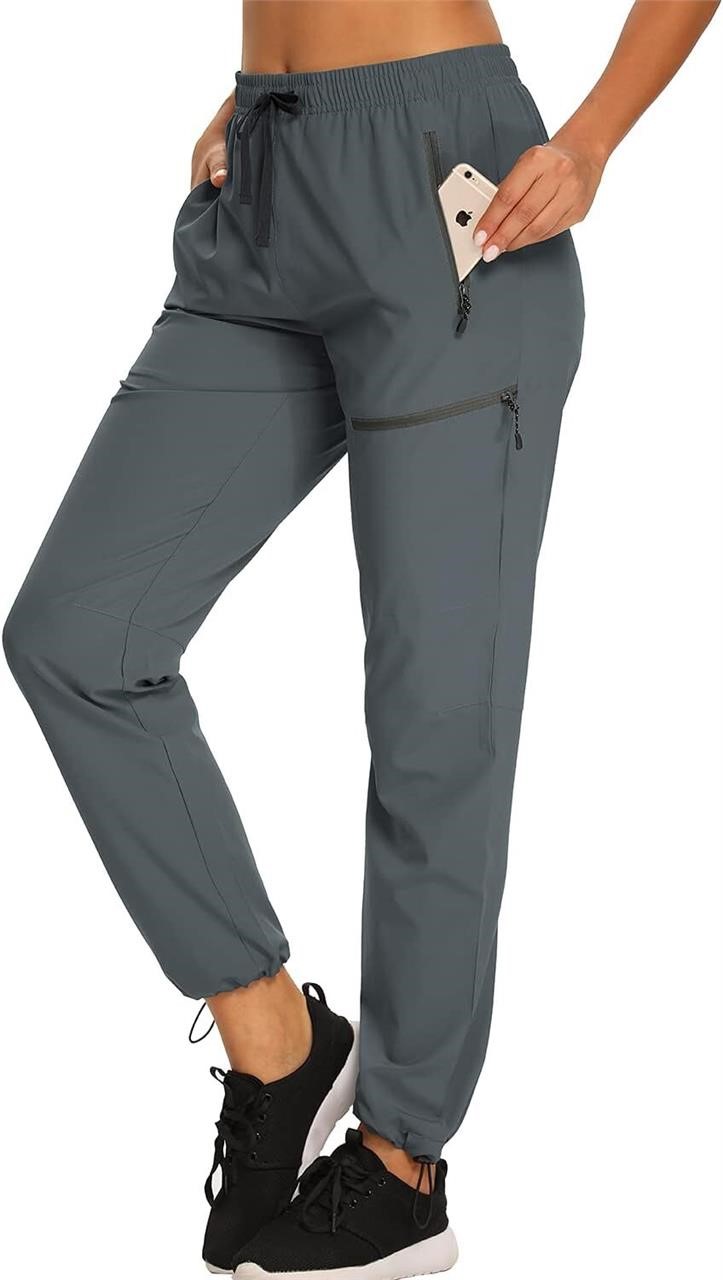 Womens Cargo Hiking Pants  Quick Dry  Zip Pockets