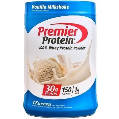 Premier Protein Whey Powder - Vanilla - 23.3oz