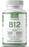 B12 1000mcg Tablets - 200-Day Supply