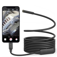 Endoscope Camera  8 LED  10ft  Waterproof