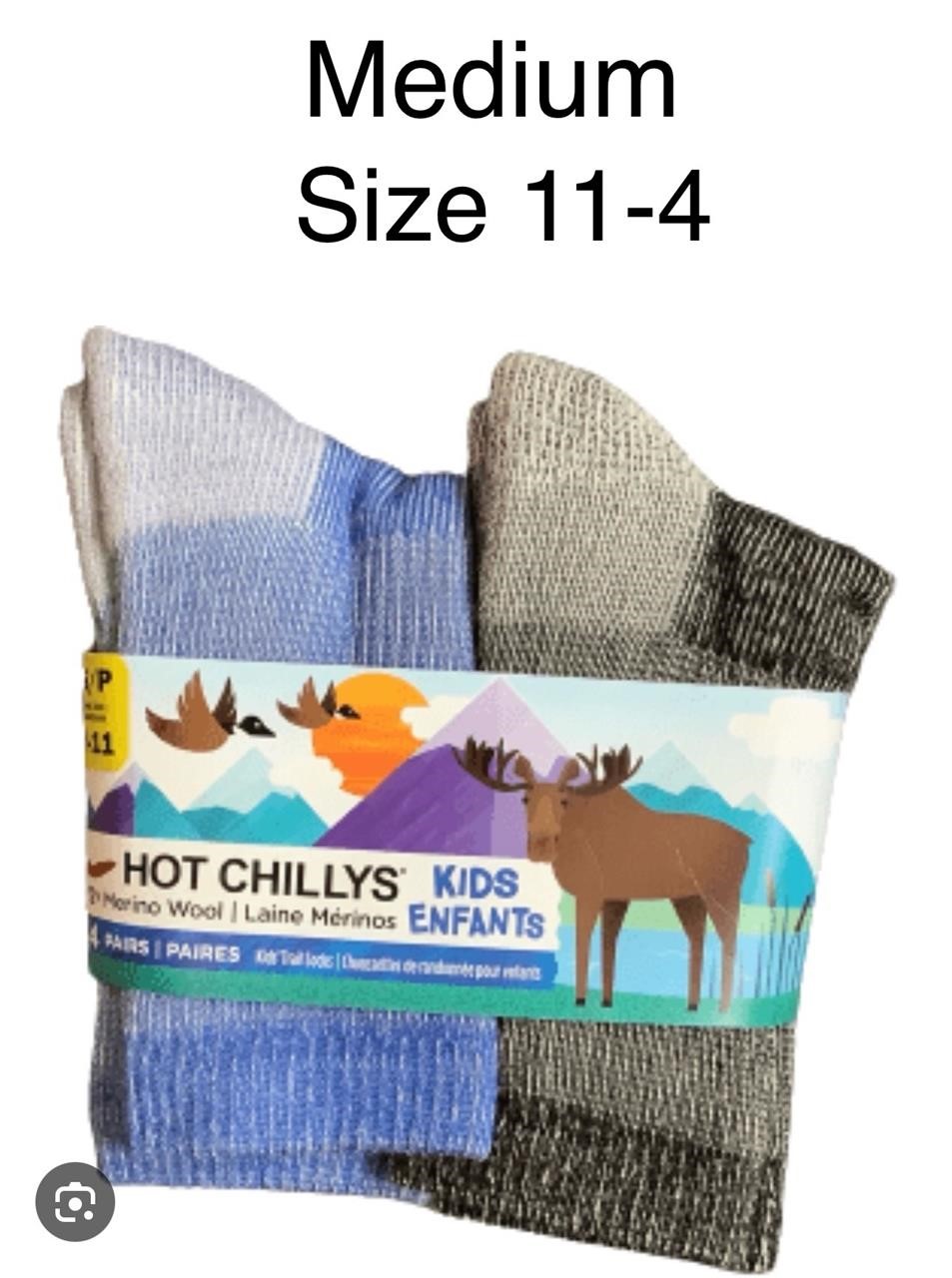 Hot Chillys Kids Sox