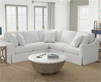 REMIE SLIPCOVER SECTIONAL SOFA RET.$1,500
