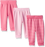 $151  Hanes Baby Flexy Fleece Joggers 18-24M Pink