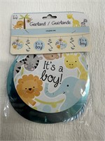 Baby Shower Plates, It's A Boy