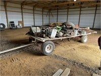 18' Flat Rack Wagon & Gear