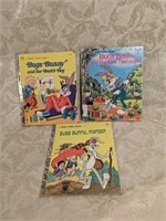 3 'a Little Golden Book' Bug Bunny Books