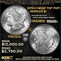 ***Auction Highlight*** 1879-o Morgan Dollar Near