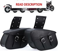 Motorcycle Saddlebags  PU Leather  for Harley