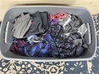Large Tote of Adult Athletic Clothes (100+ pcs)