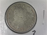 1888 Liberty V-Nickel