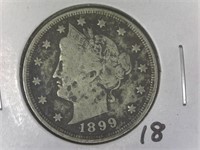 1899 Liberty V-Nickel