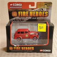 Corgi Fire Hereos Chevy Car, Memphis FD